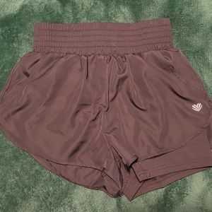 Black athletic shorts